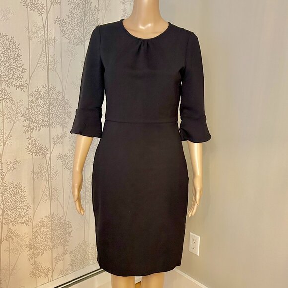 J. Crew Size 4 black dress - Picture 1 of 5